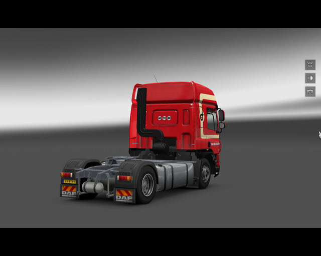 ets2 Daf CF De Groot Wilsum 2 prive skin ets2