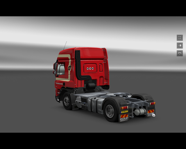 ets2 Daf CF De Groot Wilsum 3 prive skin ets2