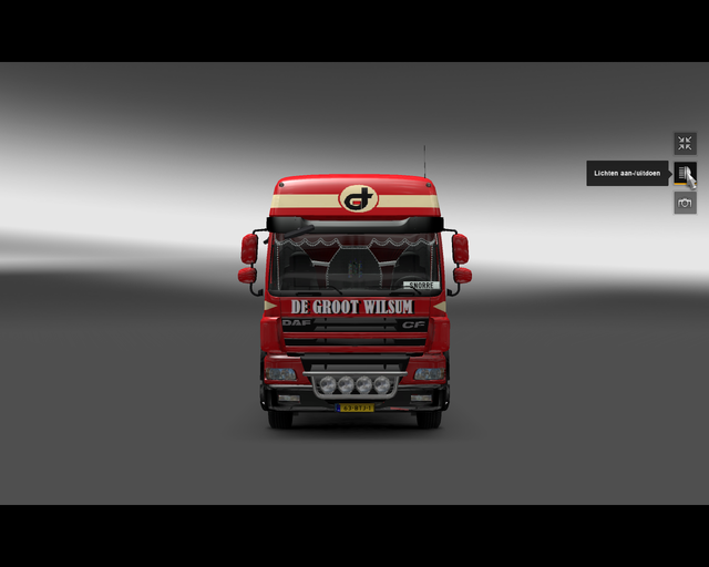 ets2 Daf CF De Groot Wilsum 4 prive skin ets2