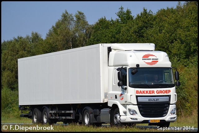 76-BDT-7 DAF CF Bakker Groep-BorderMaker Rijdende auto's