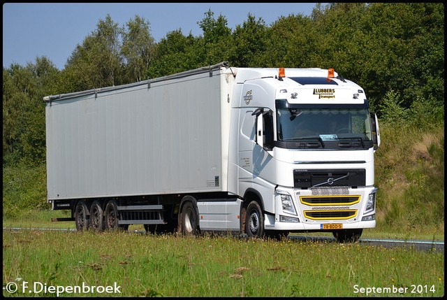 78-BBD-5 Volvo FH Lubbers Zuidwolde-BorderMaker Rijdende auto's