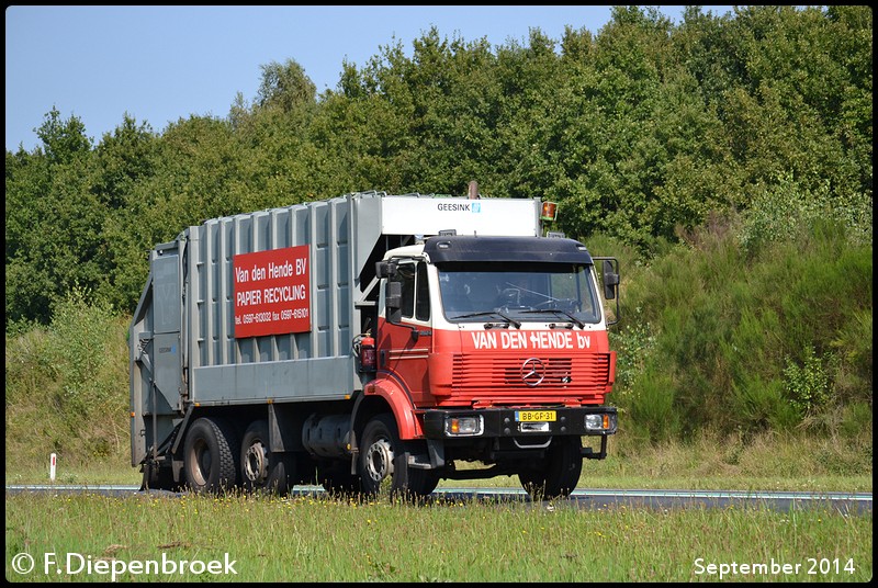 BB-GF-31 MB SK van den Hende-BorderMaker - Rijdende auto's
