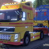 ets2 Volvo Fh + dieplader I... - prive skin ets2