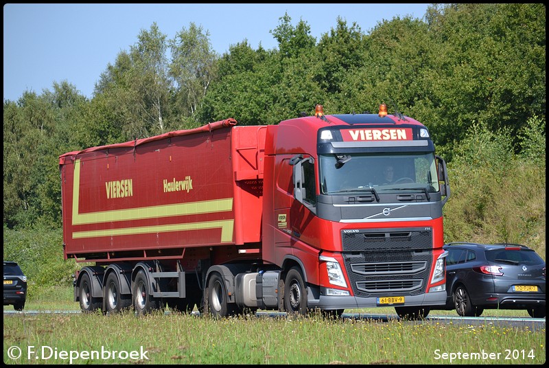 61-BBV-9 Volvo FH Jan Viersen-BorderMaker - Rijdende auto's