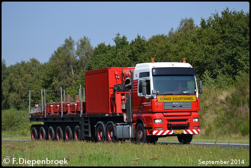 BL-TV-58 MAN TGA Wagenborg-BorderMaker - Rijdende auto's
