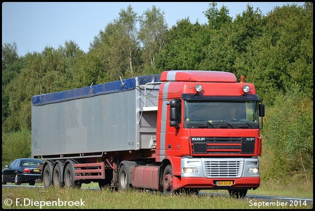 BN-XS-54 DAF XF-BorderMaker Rijdende auto's