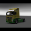 ets2 Volvo Fh 4x2 Groen en ... - prive skin ets2