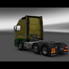 ets2 Volvo FH 6x4 Groen en ... - prive skin ets2