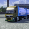 ets2 Volvo FH 6x4 Groen en ... - prive skin ets2