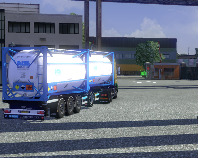 ets2 Volvo FH 6x4 Groen en Groothuis Zwolle + cont prive skin ets2