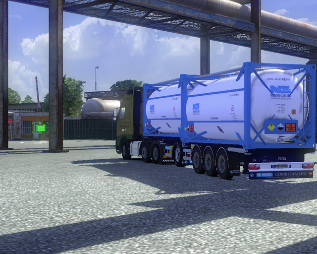 ets2 Volvo FH 6x4 Groen en Groothuis Zwolle + cont prive skin ets2