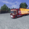 ets2 Daf XF 105 + trailer o... - prive skin ets2