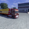 ets2 Daf XF 105 + trailer o... - prive skin ets2