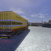 ets2 Daf XF 105 + trailer o... - prive skin ets2