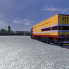 ets2 Daf XF 105 + trailer o... - prive skin ets2