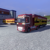 ets2 Daf XF 105 + trailer n... - prive skin ets2