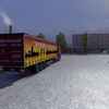 ets2 Daf XF 105 + trailer n... - prive skin ets2