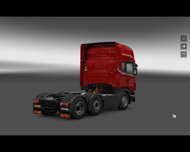 ets2 Scania 2008 6x2 Wezenberg Transport IJsselmui prive skin ets2