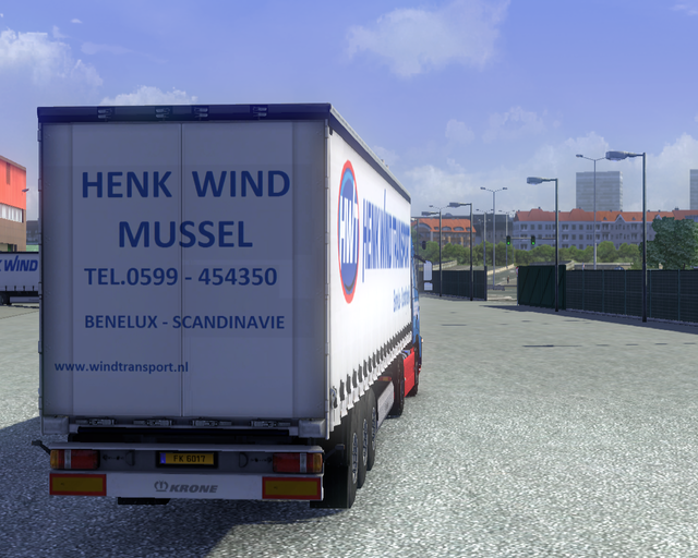 ets2 Volvo Fh Classic + Krone Profiliner Henk Wind prive skin ets2