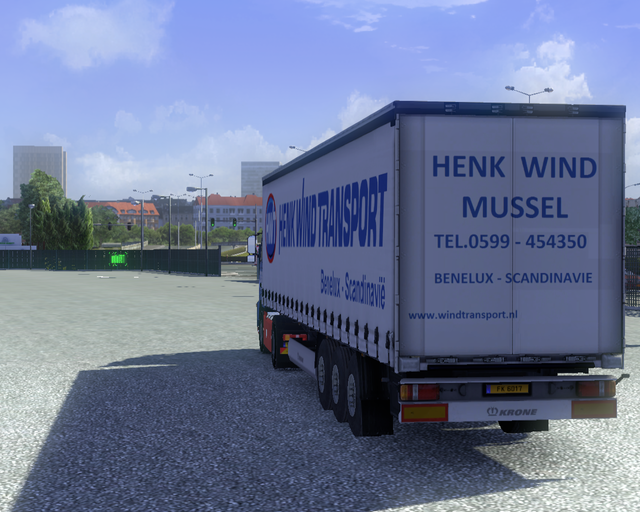 ets2 Volvo Fh Classic + Krone Profiliner Henk Wind prive skin ets2