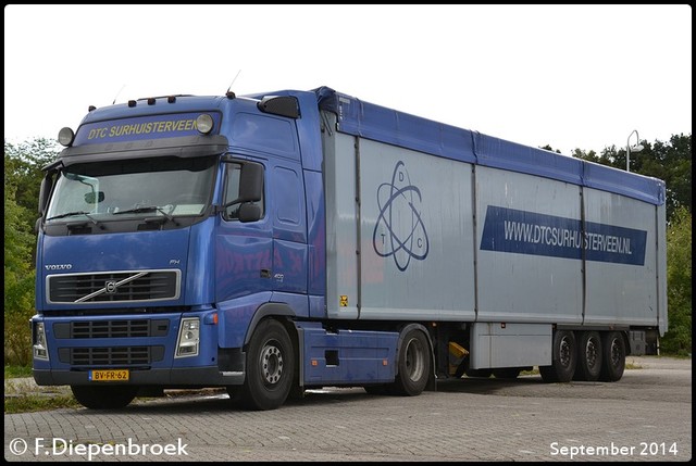 BV-FR-62 Volvo FH DTC Surhuisterveen-BorderMaker 2014