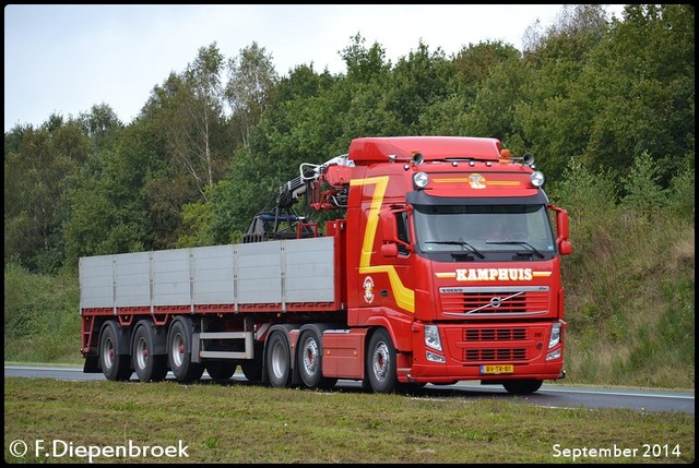 BV-TR-81 Volvo FH3 Kamphuis-BorderMaker Rijdende auto's