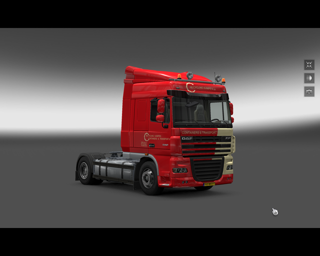 ets2 Daf XF105 Recycling Kampen 1 prive skin ets2