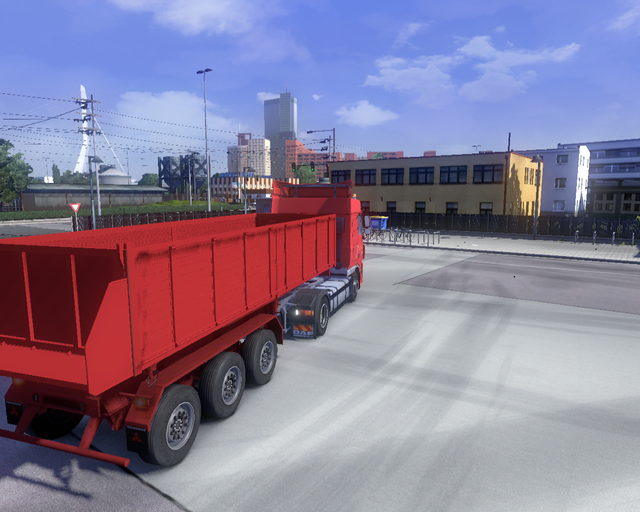 ets2 Daf XF105 + Schmitz kipper Recycling Kampen 2 prive skin ets2