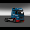 ets2 Mercedes Actros MP4 He... - prive skin ets2