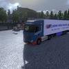 ets2 Mercedes Actros MP4 + ... - prive skin ets2