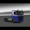 ets2 Daf XF 105 6x2 van der... - prive skin ets2