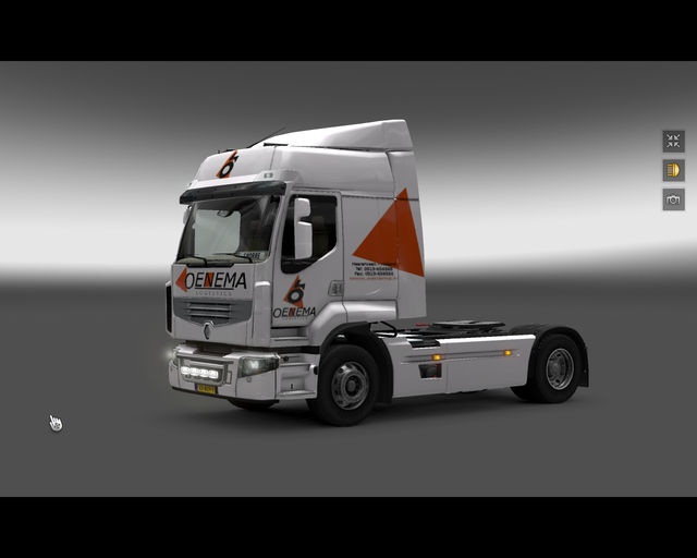 ets2 Renault Premium Oenema Heerenveen Holland 1 prive skin ets2