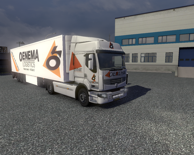 ets2 Renault Premium + Coolliner Oenema Heerenveen prive skin ets2