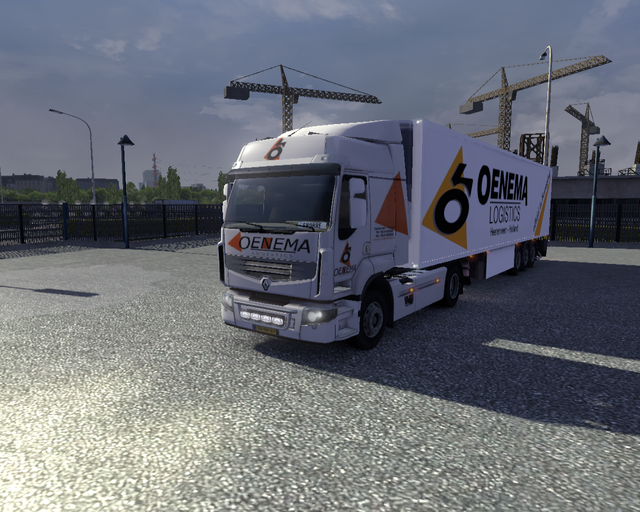 ets2 Renault Premium + Coolliner Oenema Heerenveen prive skin ets2