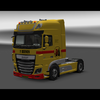 ets2 Daf Euro6 van Reenen T... - prive skin ets2