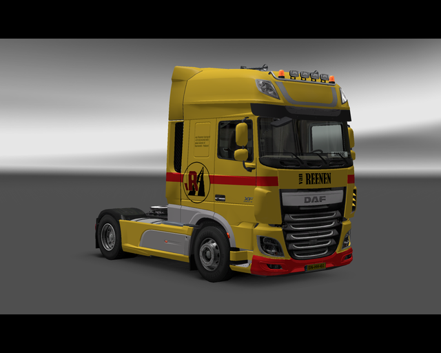 ets2 Daf Euro6 van Reenen Transport Barneveld Holl prive skin ets2