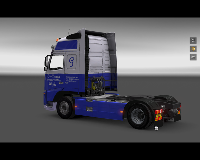 ets2 Volvo Fh Grolleman Transport Wijhe Holland 3 prive skin ets2