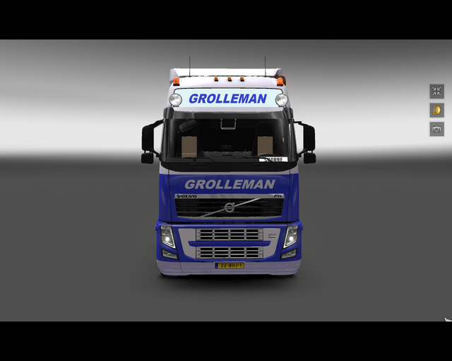 ets2 Volvo Fh Grolleman Transport Wijhe Holland 4 prive skin ets2