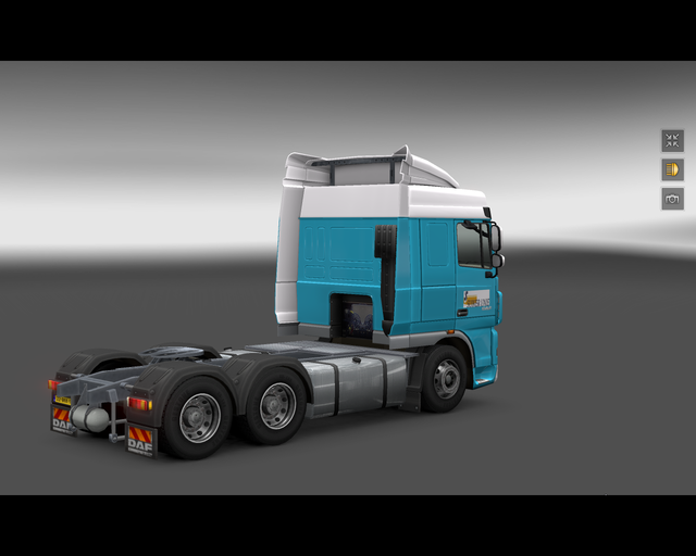 ets2 Daf XF105 6x4 Suiker Unie 2 prive skin ets2