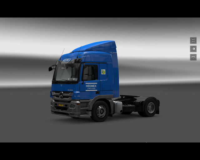 ets2 Mercedes Actros HEEMEX Heemstede prive skin ets2