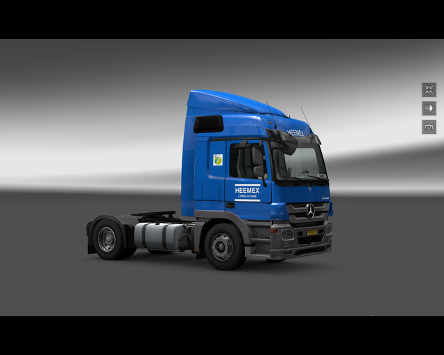 ets2 Mercedes Actros HEEMEX Heemstede 1 prive skin ets2