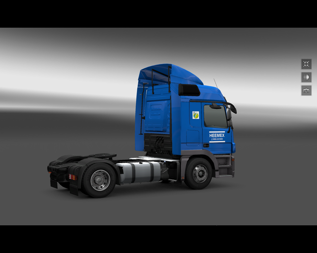 ets2 Mercedes Actros HEEMEX Heemstede 2 prive skin ets2