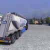 ets2 Mercedes Actros + Ceme... - prive skin ets2