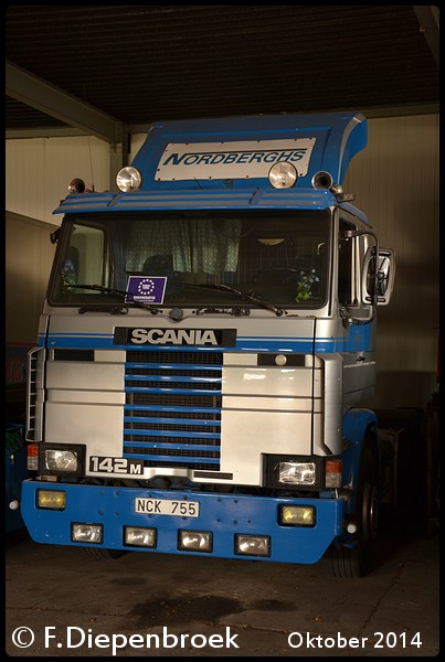 NCK 755 Scania 142 Nordberghs-BorderMaker - 2014