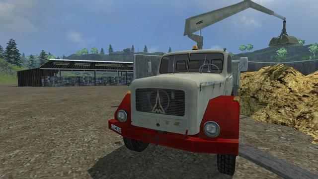 fs13 Magirus200D Ladekran UNZIP 4 Farming Simulator 2013