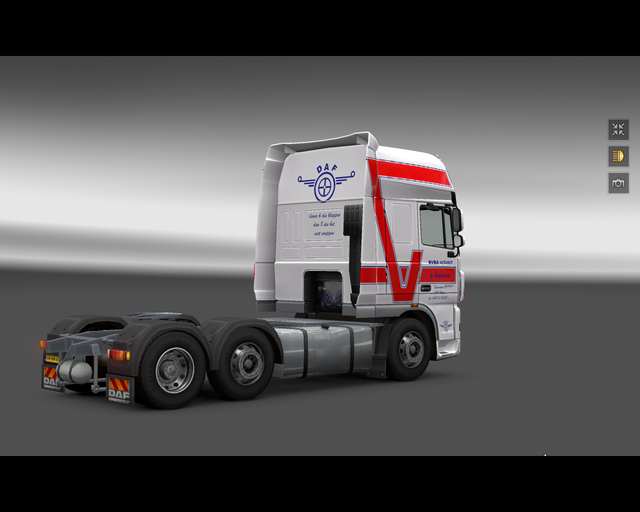 ets2 Daf Xf105 G Huyssen Puurs (B) 2 prive skin ets2