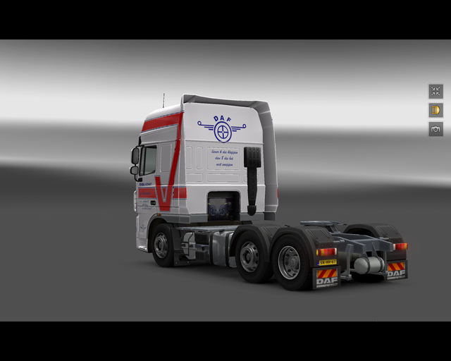 ets2 Daf Xf105 G Huyssen Puurs (B) 3 prive skin ets2