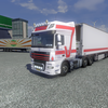 ets2 Daf Xf105 + Cherau met... - prive skin ets2