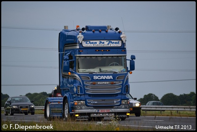 1-BOQ-588 Scania R730 van der Poel-BorderMaker Uittoch TF 2013