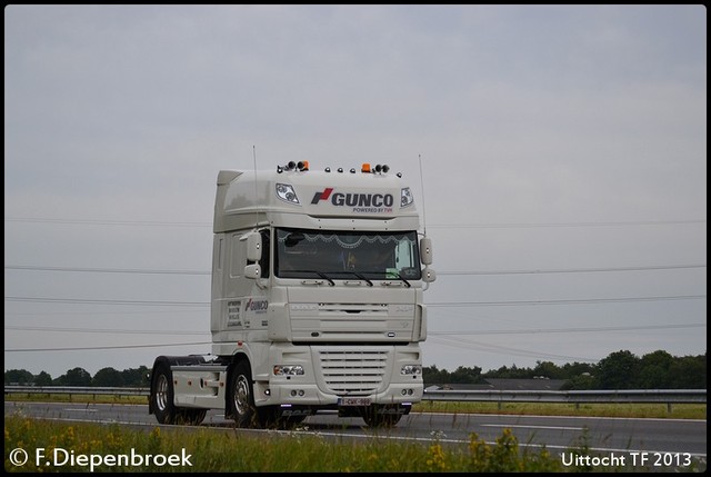 1-CWK-988 DAF XF105 Gunco-BorderMaker Uittoch TF 2013